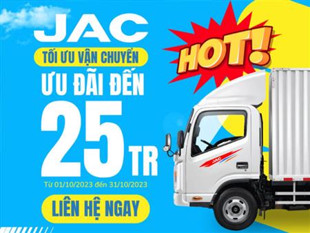 XE TẢI JAC: VẬN CHUYỂN AN TOÀN – HIỆU QUẢ TỐI ĐA!